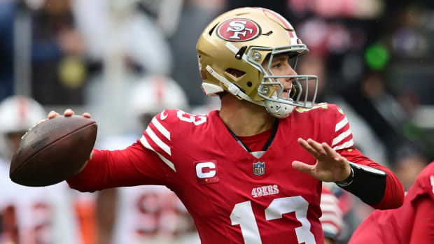 San Francisco 49ers quarterback Brock Purdy